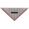 RUMOLD Zeichendreieck technisch 1058 transparent, Hyp. 32,5cm