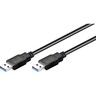 GOOBAY USB Kabel 93929 USB 3.0 3m A/A-Stecker schwarz