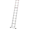 HAILO Sicherheits-Teleskopleiter FlexLine T80 11 Sprossen
