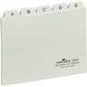 DURABLE Leitkartenregister 366002 DIN A6 quer A-Z Kunststoff weiß