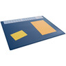 DURABLE Schreibunterlage 65x50cm d´blau PP Vollsichtfolie reflexfrei