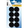 HERMA Filzgleiter schwarz 28mm, 8St/Pck