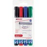EDDING Flipchartmarker 380 4-380-4 1,5-3mm sw/rt/bl/gn, 4St/Pck