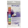 WESTCOTT Tafelkreide Ø12xL84mm farbig sortiert, 12St/Pck