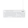HAMA Tastatur CK-200 USB-A/USB-C, weiß