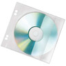 VELOFLEX CD/DVD Hülle 4366000 f. 1CD PP transparent, 10St/Pck