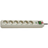 BRENNENSTUHL Steckdosenleiste Eco-Line 1159750015 6fach grau