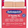 SALVEQUICK Pflaster 6470 groß Textil, 21St/Pck