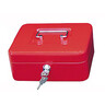 WEDO Geldkassette Gr.2 145202H 20x9x16cm mit Clip Stahl rot