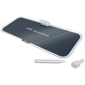 LEITZ Desktop Glas Memoboard Cosy 380x150mm, grau