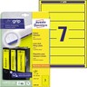 AVERY ZWECKFORM Ordneretikett L4765-20 38x192mm gelb, 140St/Pck