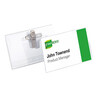 DURABLE Namenschilder 810119 90x54mm Kunststoff tr, 50St/Pck