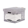 BANKERS BOX Archivbox System 00810-FFEU grau/weiß