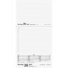 RIDO Tischkalender 108x201mm 2027 1T/1S 7035013907