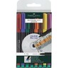 FABER-CASTELL Folienschreiber fein 0,6mm OHP-Plus wasserfest, 8St/Pck