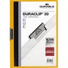 DURABLE Klemmmappe DURACLIP 30 220009 DIN A4 Polyethylen orange