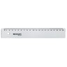 WESTCOTT Lineal 20cm Kunststoff transparent