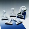 WEDO Textstempel 19315 DURCH EILBOTEN 45mm Kunststoff weiß