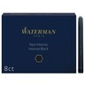 WATERMAN Tintenpatrone schwarz S0110850, 8St/Pck