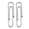 NORICA Büroklammern 2215 24 mm silber, 100St/Pck