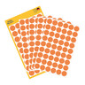 AVERY ZWECKFORM Markierungspunkt 3148 12mm orange, 270St/Pck