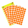 AVERY ZWECKFORM Markierungspunkt 3148 12mm orange, 270St/Pck