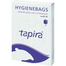 Hygienebeutel PE weiß im Spender 25,0x7+8cm, 30St/Pck