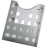 HELIT Prospekthalter H6102508 DIN A4 grau transparent