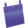 DURABLE Logistiktasche 174907 Lasche A5 quer d.bl, 50St/Pck