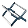 LEITZ Hängekorb 19100089 max. 40Mappen PS/Alu dunkelgrau