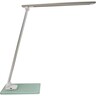 UNILUX Tischleuchte Popy LED 400124478 weiß mit Glasfuß