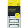 AVERY ZWECKFORM Inventaretikett 6905 PES 50x20mm si/sw, 50St/Pck