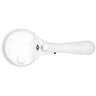 WEDO LED Lupe 2717550 90mm incl. Batt. 3-fach ws.sw.