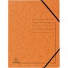 EXACOMPTA Eckspanner DIN A4 Colorspankarton orange