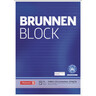 BRUNNEN Briefblock, liniert, A4, weiß, RCP