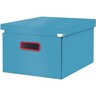 LEITZ Archivbox Click&Store Cosy M A4 Karton/PP, blau