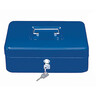 WEDO Geldkassette Gr.4 145403H 30x24x9cm mit Clip Stahl blau