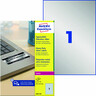 AVERY ZWECKFORM Typenschildetikett L6013-20 210x297mm, 20St/Pck