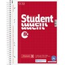 BRUNNEN Collegeblock Student Recycl. A5/70g 80 Blatt kariert(5)