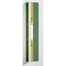 LEITZ Einhängeheftstreifen 37260055 60x305mm mit Falz grün, 25St/Pck
