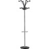 UNILUX Garderobenständer HAKEA 176cm 12Haken schwarz