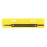 PRO/OFFICE Heftstreifen 34x150mm gelb PP Metalldeckleiste, 25St/Pck