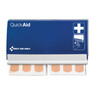 FIRST AID ONLY Pflasterspender QuickAid blau 2x45strips wasserfest gefüllt