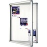 FRANKEN Schaukasten ECO SK12SE 12 x DIN A4 98x101,1x4,5cm weiß