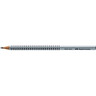 FABER-CASTELL Bleistift GRIP 2001 Dreieckform silbergrau 117000 HB