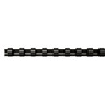 FELLOWES Plastikbinderücken COMB 5345707, 8mm, schwarz, 100St/Pck