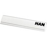 HAN Beschriftungsclip 1021 transp. mit Beschriftungsbogen, 10St/Pck