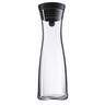 WMF Glaskaraffe Basic 1l 10x29cm schwarz/Glas