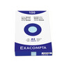 EXACOMPTA Karteikarten DIN A5 blanko blau PEFC, 100St/Pck
