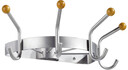 ALCO Wandgarderobe 2829 Metall silber